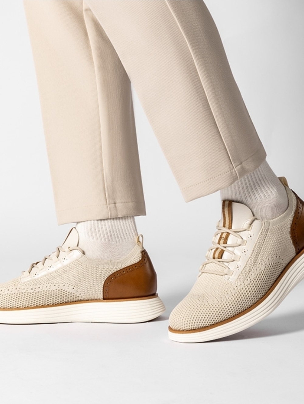 Bruno Marc Casual Knitted Oxfords